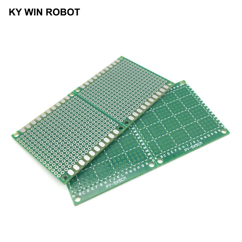 5 قطعة 5x5 سنتيمتر 50x50 ملليم - مراجعة Pcb Prototyping Board وسعره