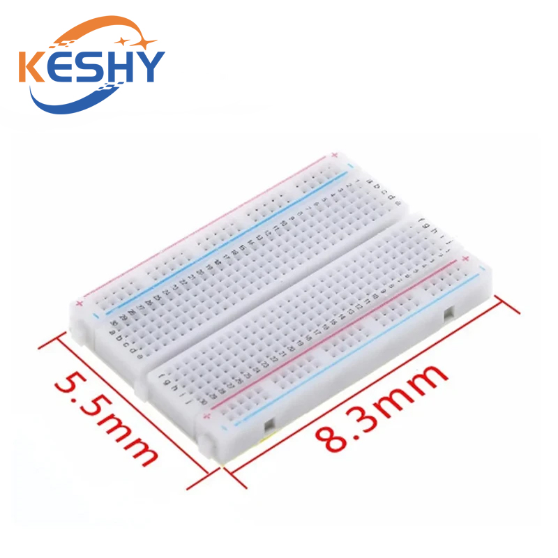 400 نقطة التعادل لحام PCB اللو - مراجعة Breadboard 400 Point وسعره
