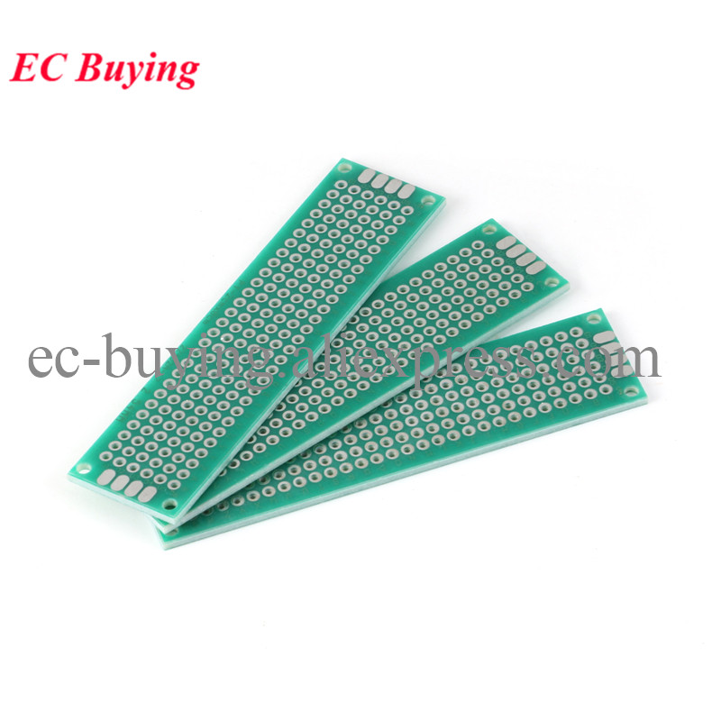 10 قطعة/الوحدة 2x8 سنتيمتر واح - مراجعة Pcb Prototyping Board وسعره