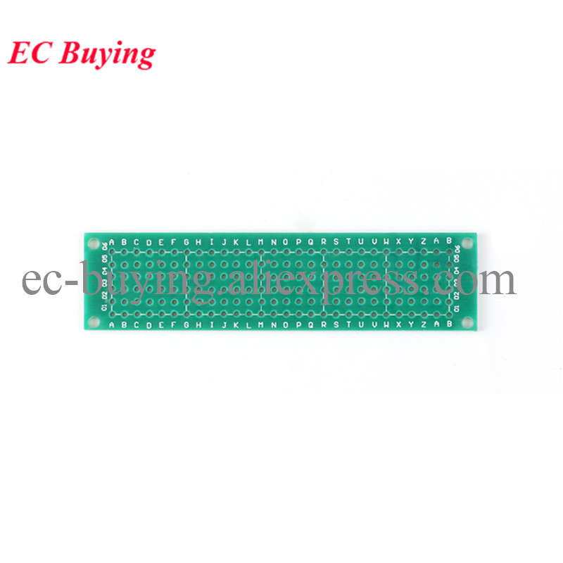 10 قطعة/الوحدة 2x8 سنتيمتر واح - مراجعة Pcb Prototyping Board وسعره