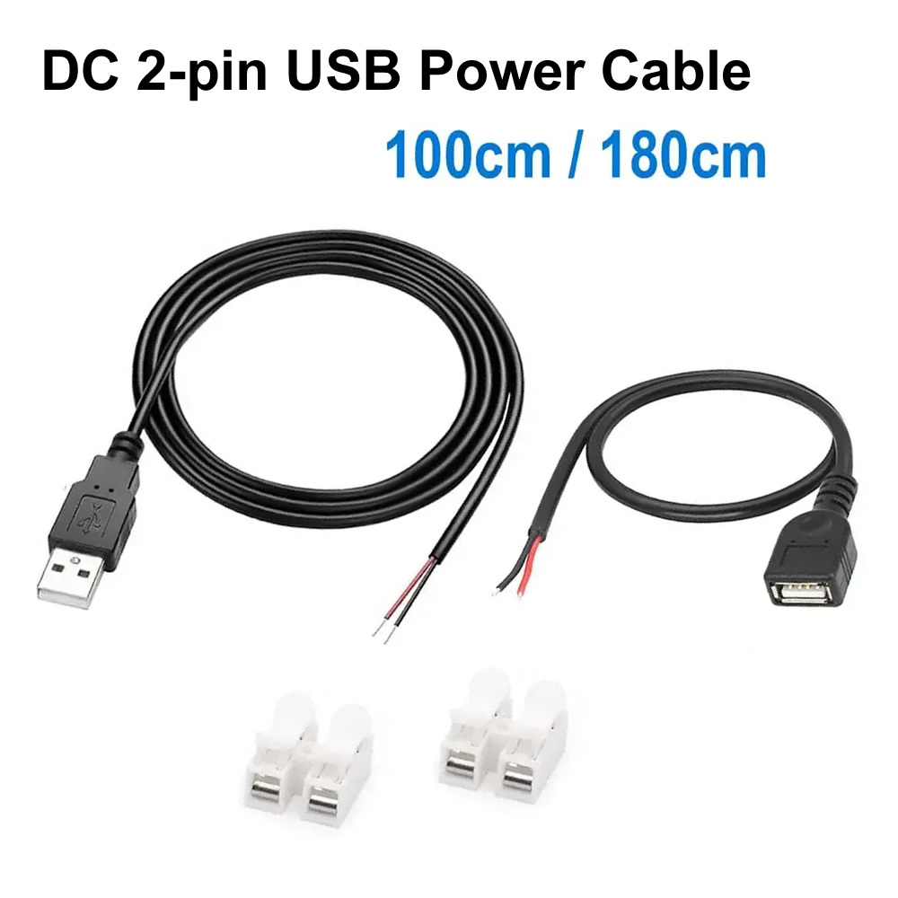 تيار مستمر 2-pin USB كابل الطا - مراجعة Ipex Connector وسعره