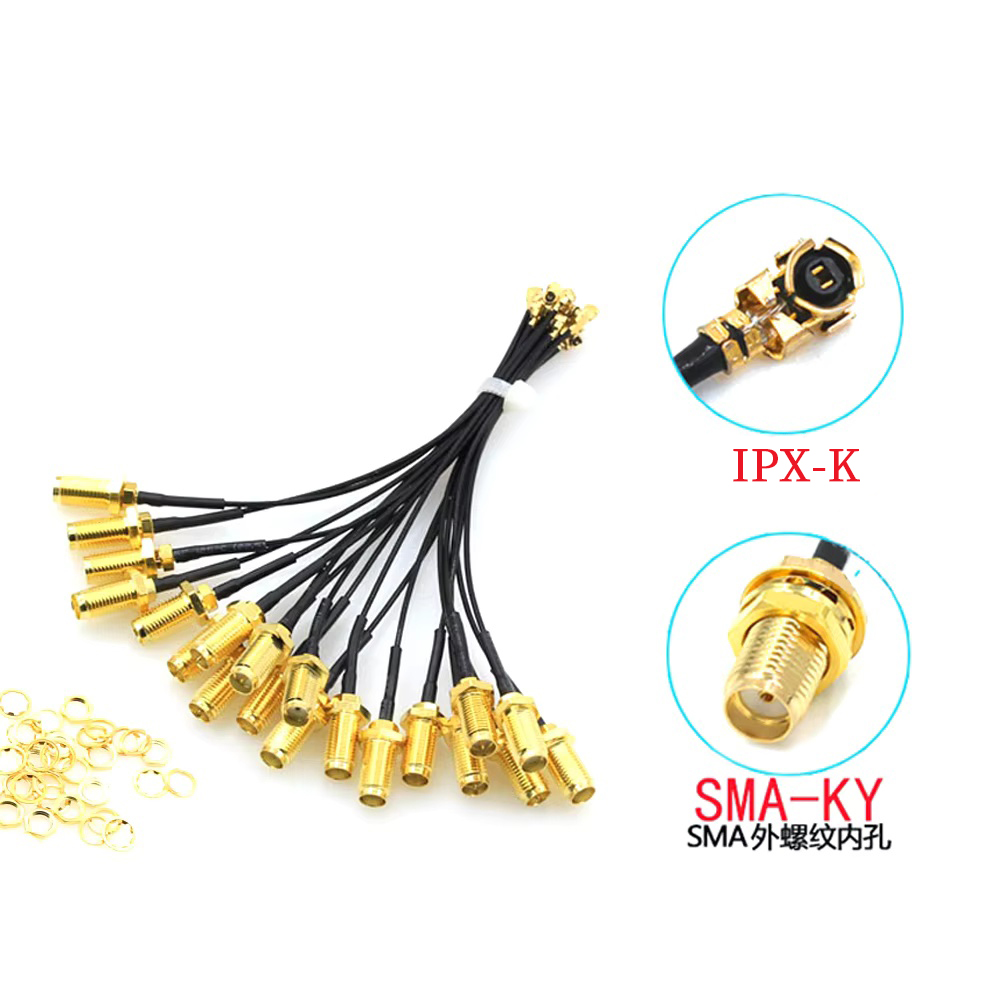 5 قطعة RP-SMA أنثى إلى U.FL IP - مراجعة Ipex Connector وسعره