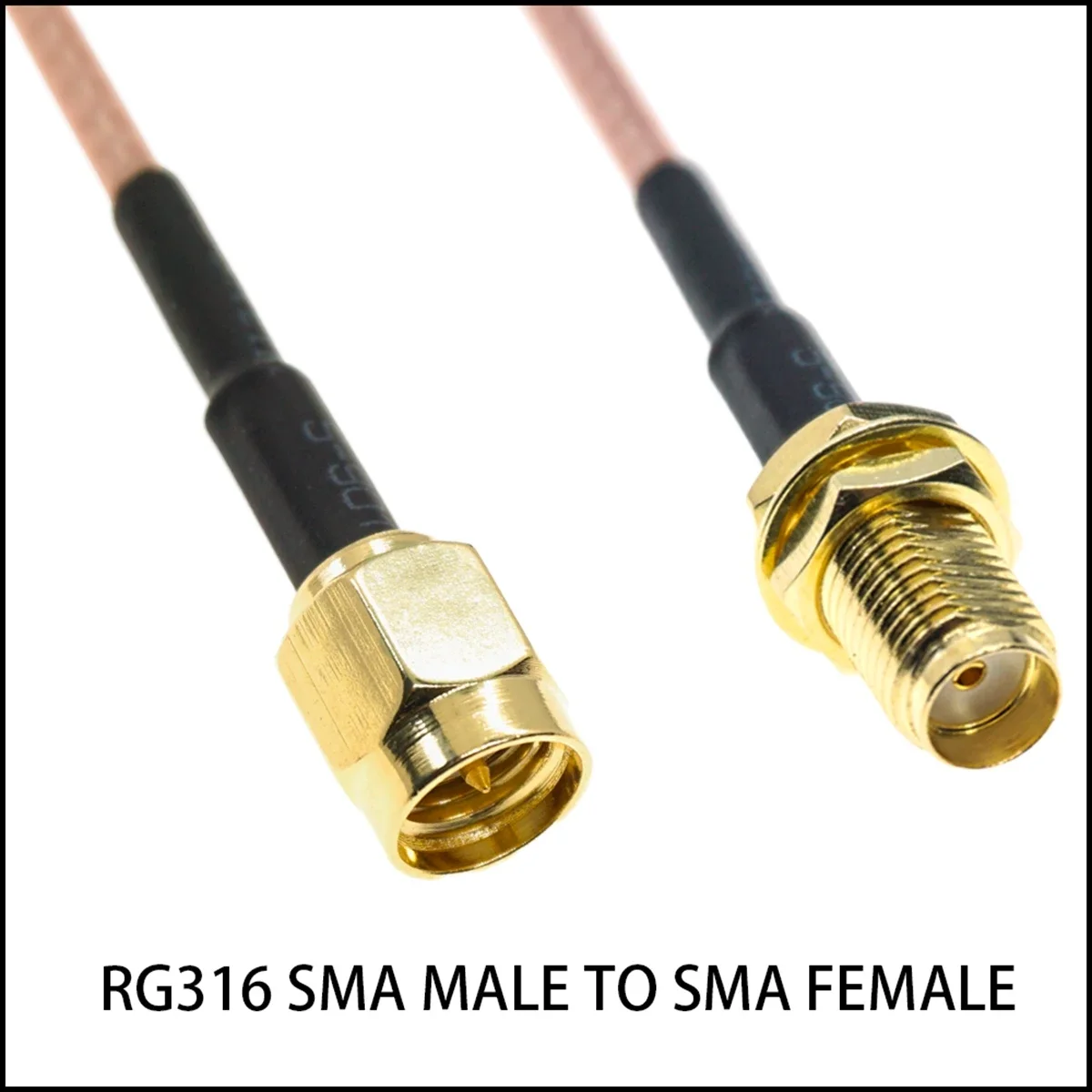 RG316 SMA ذكر أنثى إلى SMA ذكر - مراجعة Ipex Connector وسعره