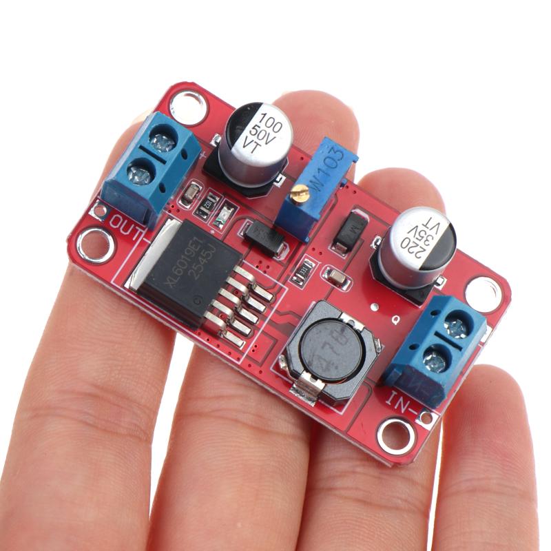 وحدة إمداد طاقة XL6019 DC-DC ب - مراجعة Boost Converter وسعره