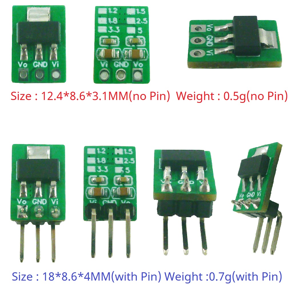 وحدة LDO متوافقة مع AMS1117 78 - مراجعة Ams1117 Module وسعره