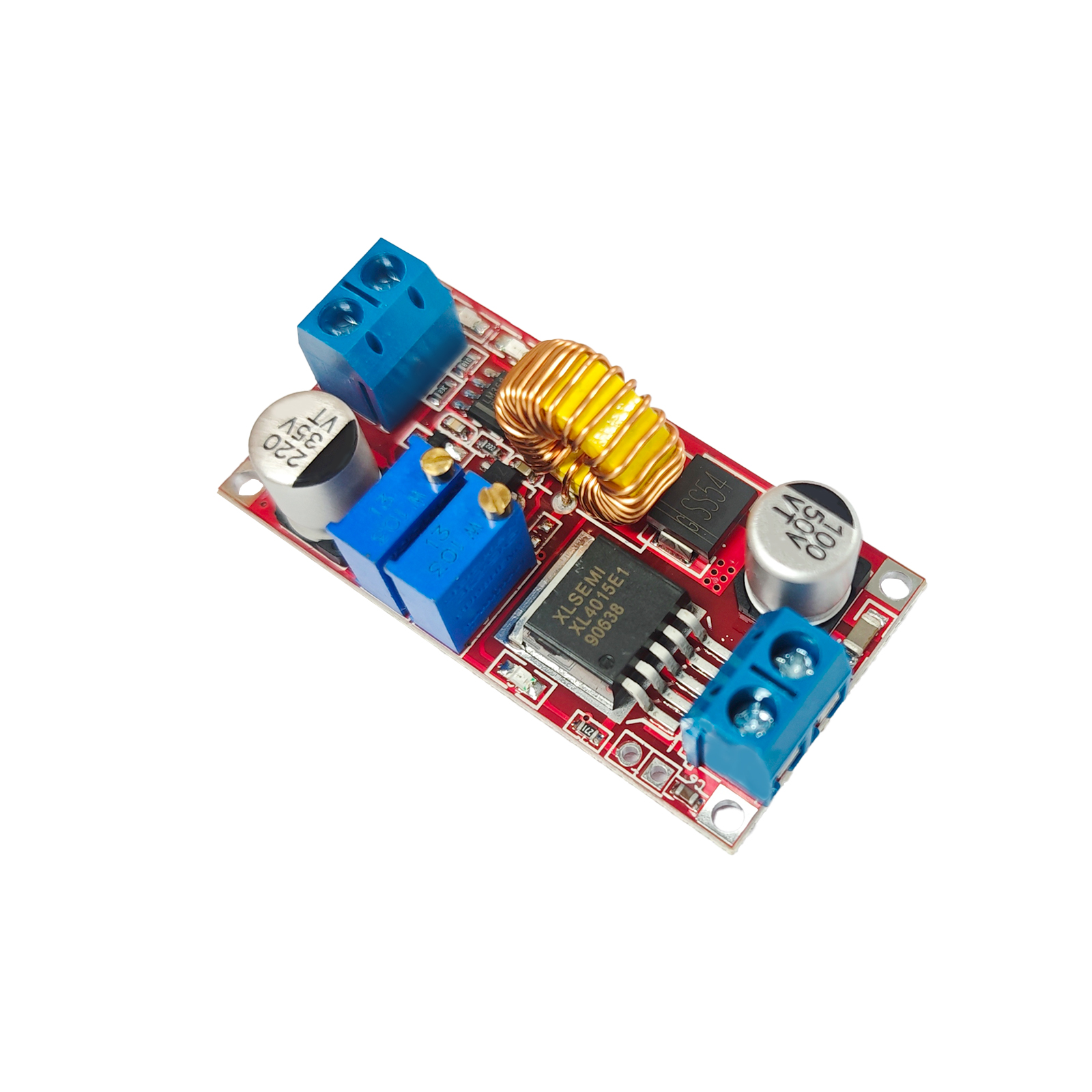 وحدة تخفيض الجهد XL4015 5A قاب - مراجعة Esp32 Step Down Buck وسعره