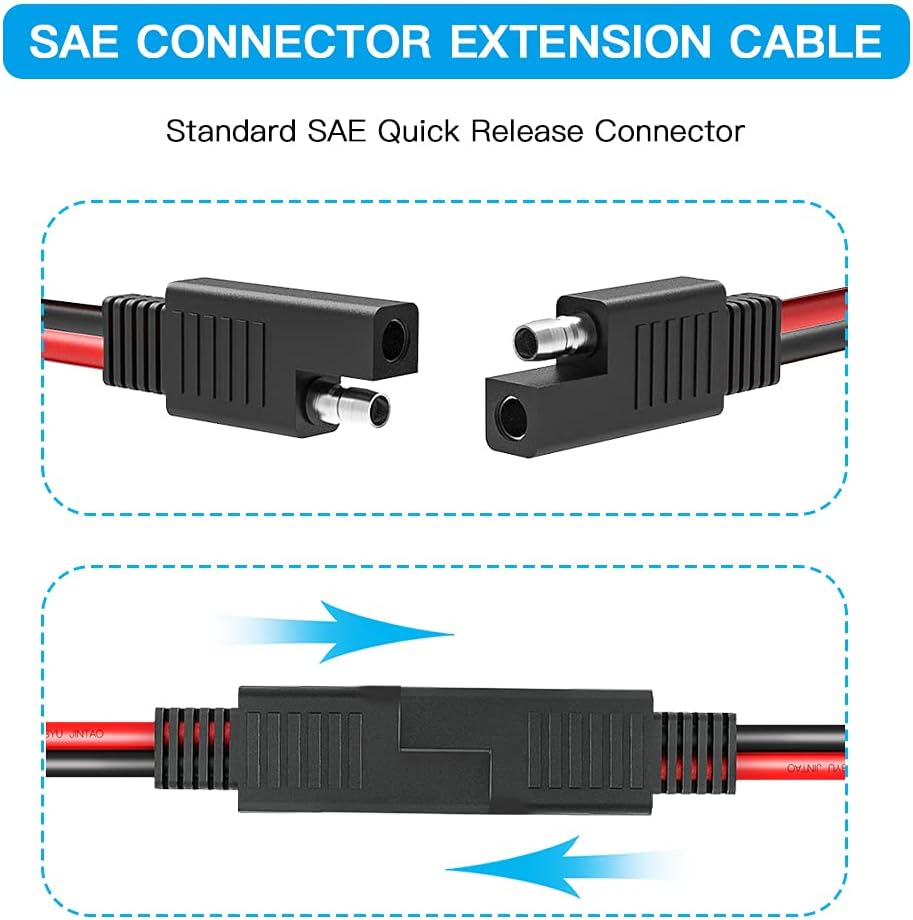 كابل تمديد موصل SAE، قابس توصي - مراجعة Ipex Connector وسعره