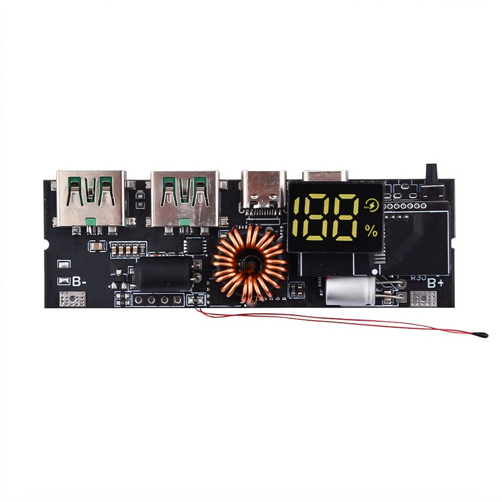 وحدة منفذ C مزدوجة لشاحن سريع  - مراجعة Li Ion Charger Module وسعره