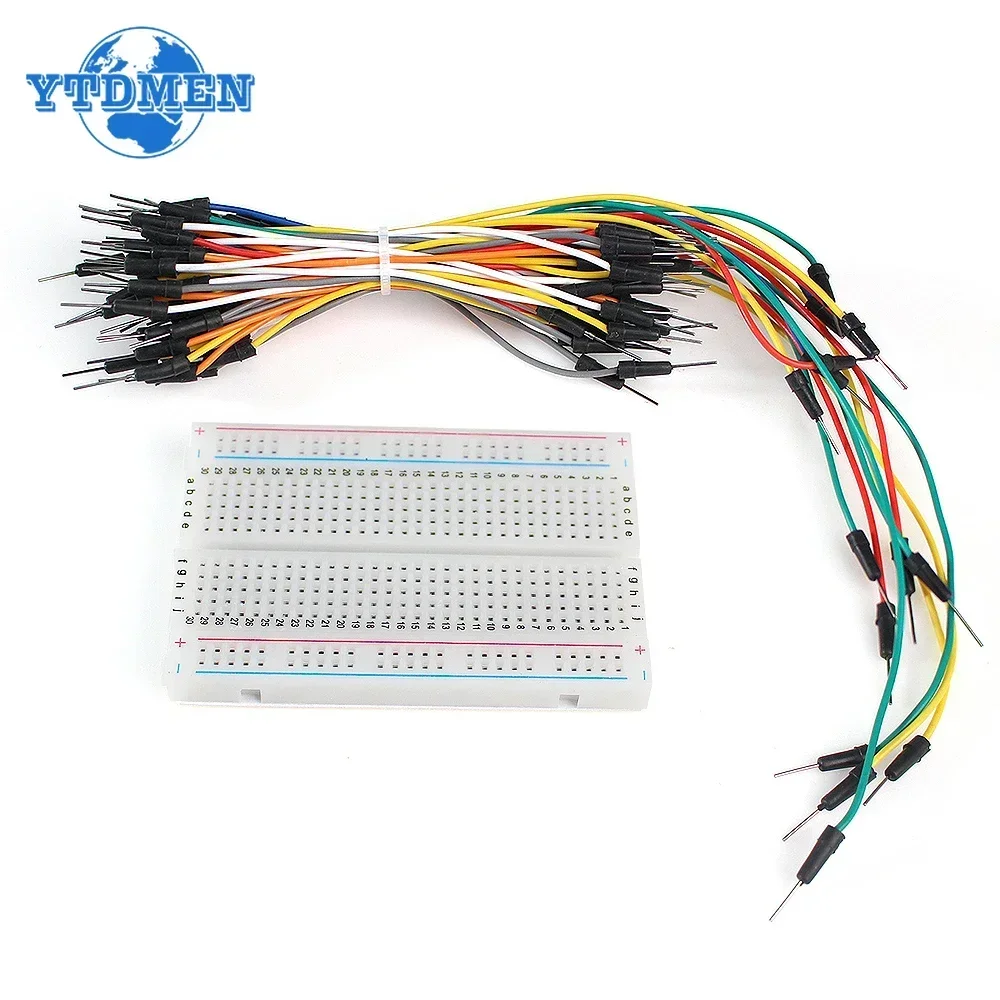 MB-102 اللوح 400 830 نقطة لحام - مراجعة Breadboard 400 Point وسعره