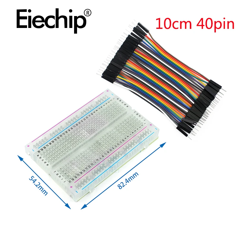 400 نقاط لحام PCB اللوح اختبار - مراجعة Breadboard 400 Point وسعره