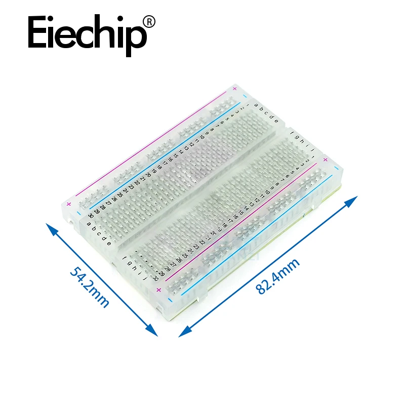 400 نقاط لحام PCB اللوح اختبار - مراجعة Breadboard 400 Point وسعره