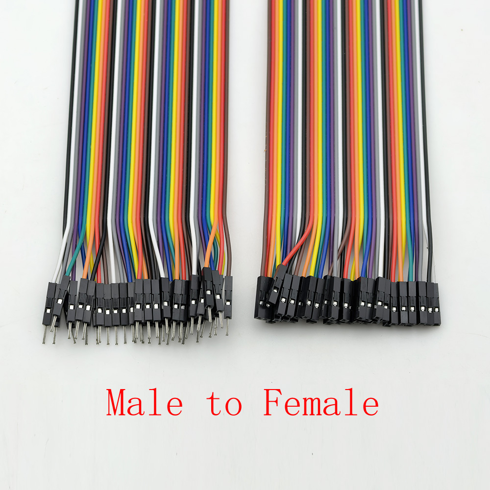 اللوح سلك توصيل معزز 40Pin ذكر - مراجعة Jumper Wire Kit وسعره