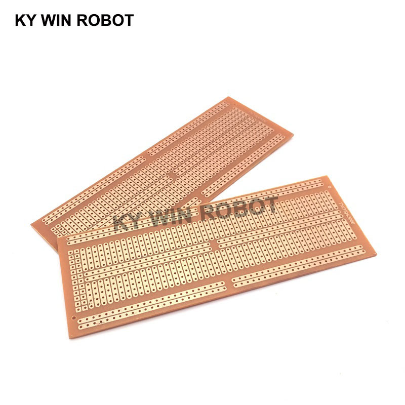 1 قطعة DIY 4.8*13.3 سنتيمتر ال - مراجعة Pcb Prototyping Board وسعره