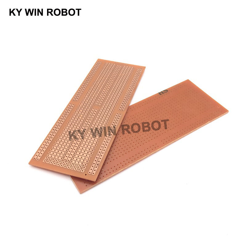 1 قطعة DIY 4.8*13.3 سنتيمتر ال - مراجعة Pcb Prototyping Board وسعره