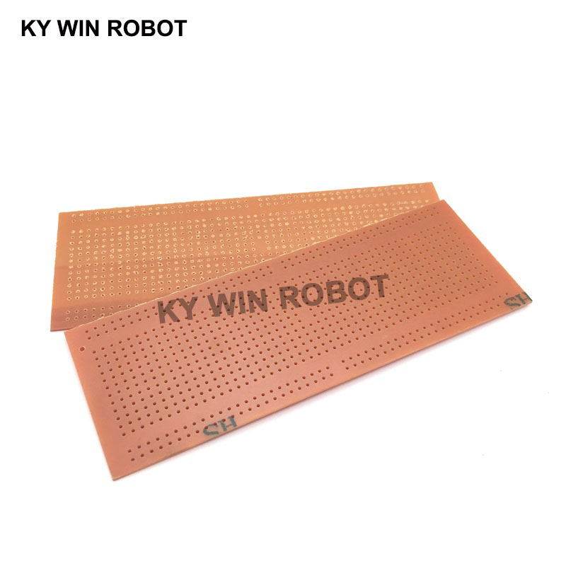 1 قطعة DIY 4.8*13.3 سنتيمتر ال - مراجعة Pcb Prototyping Board وسعره