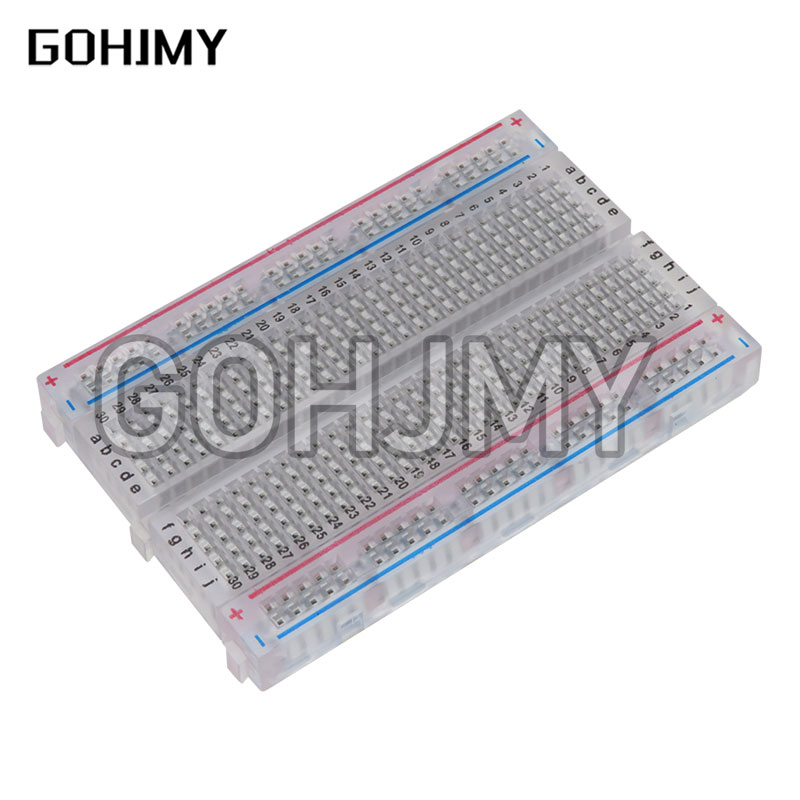 لوح خبز شفاف مصغر ، مقاس ، من  - مراجعة Breadboard 400 Point وسعره