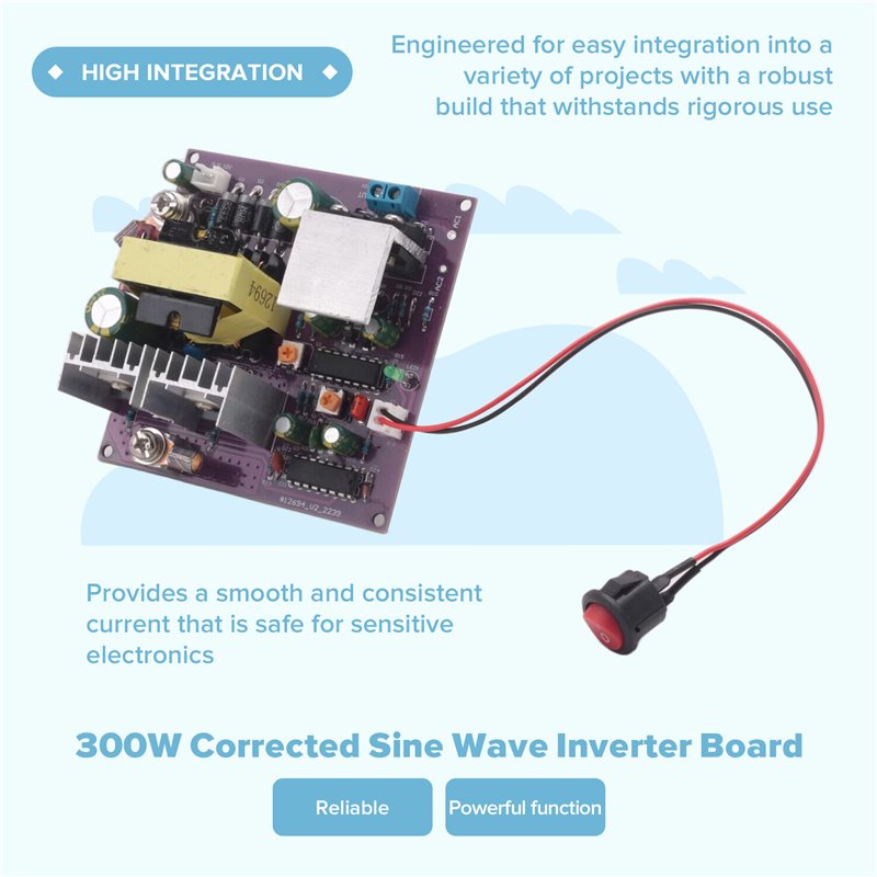 لوحة محول تيار متردد مصحح موجة - مراجعة Boost Converter وسعره