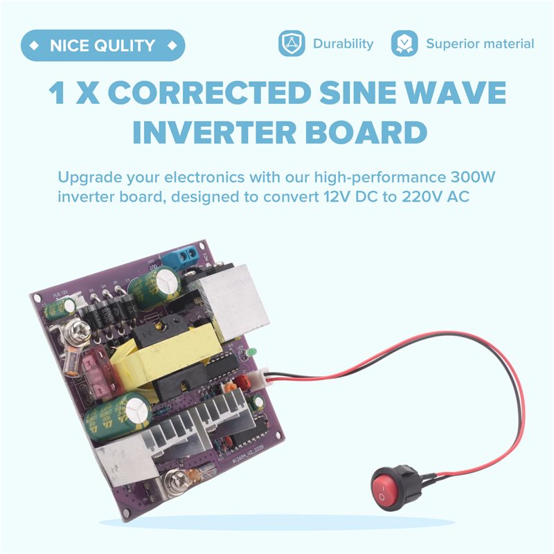 لوحة محول تيار متردد مصحح موجة - مراجعة Boost Converter وسعره
