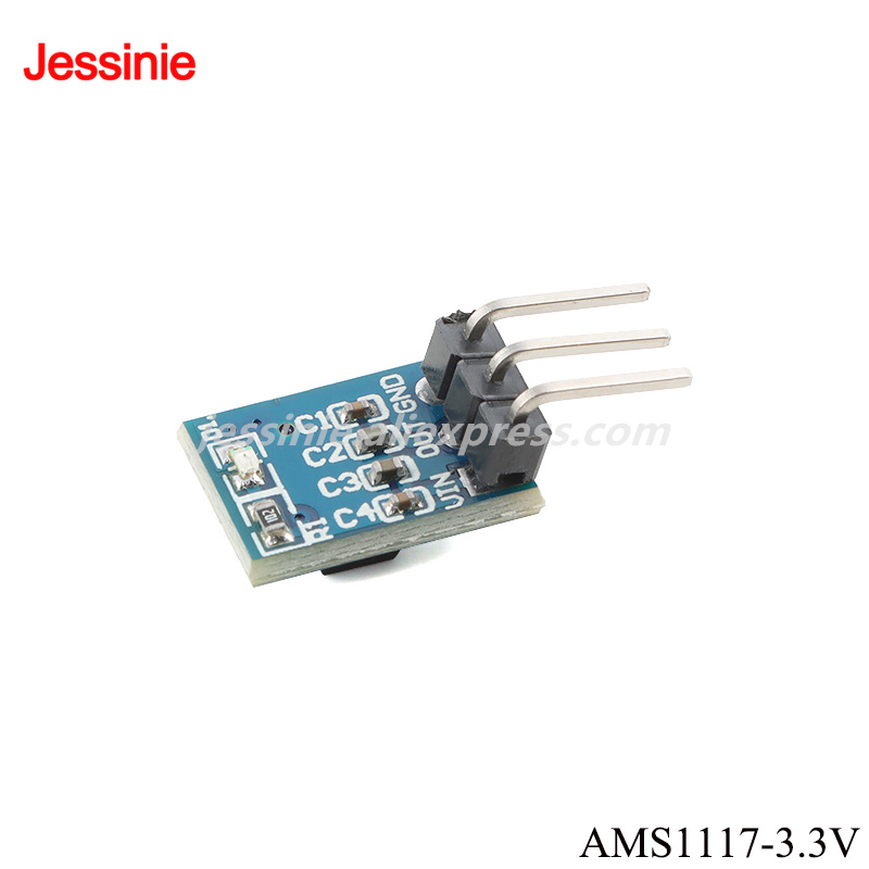 10 قطعة/1 قطعة AMS1117 3.3 فول - مراجعة Ams1117 Module وسعره