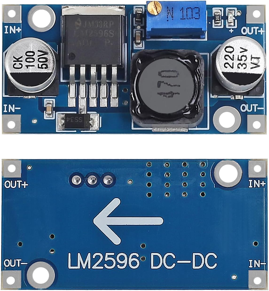 1/5/10 قطع محول تيار مستمر إلى - مراجعة Dc Dc Converter وسعره