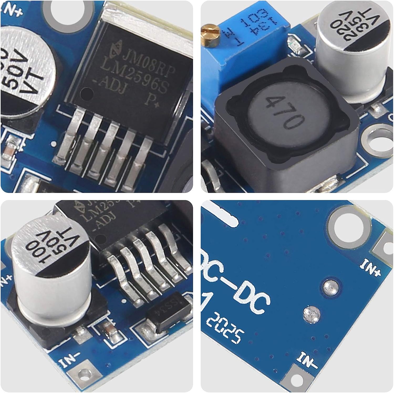 1/5/10 قطع محول تيار مستمر إلى - مراجعة Dc Dc Converter وسعره