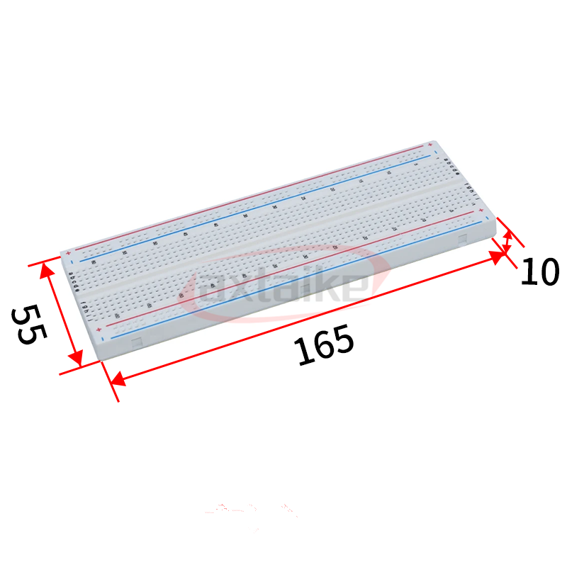لوحة اختبار 400 / 830 نقطة توص - مراجعة Breadboard 400 Point وسعره