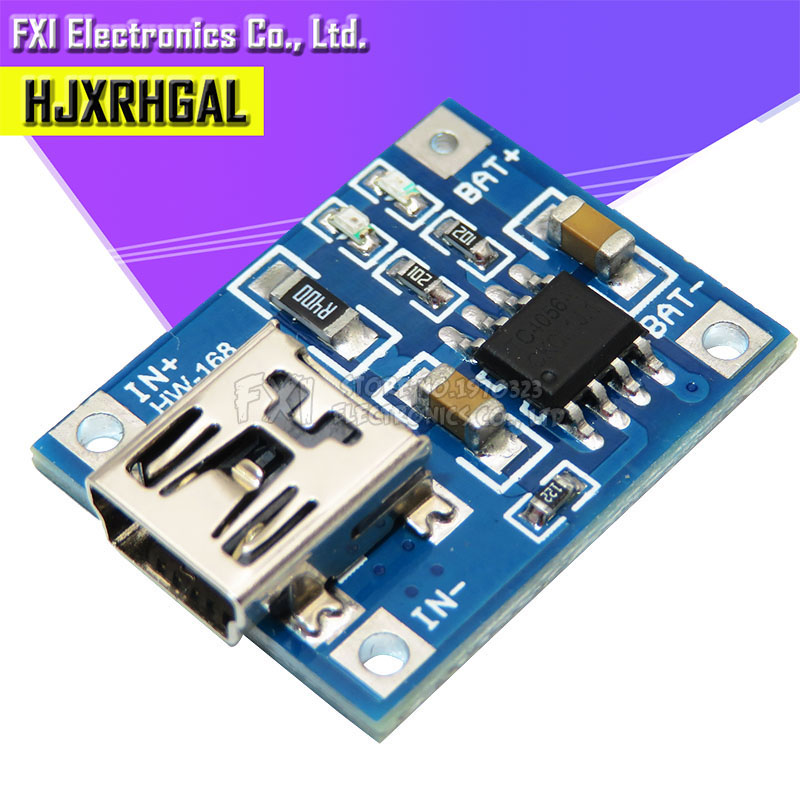 شاحن ليثيوم أيون ، 5 فولت ، 1  - مراجعة Tp4056 Module وسعره