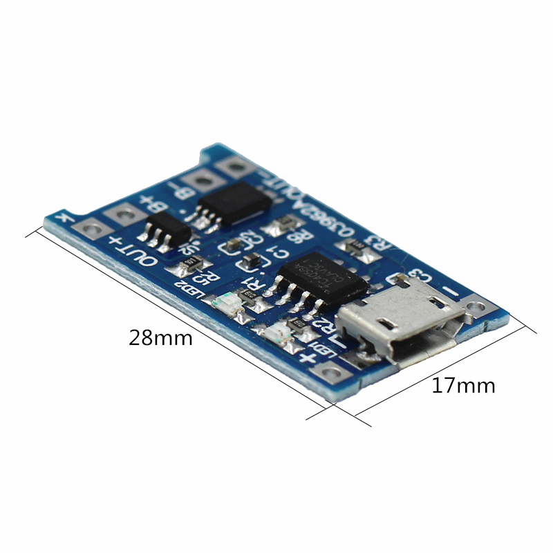5 قطعة المصغّر USB 5 فولت 1A 1 - مراجعة Tp4056 Module وسعره