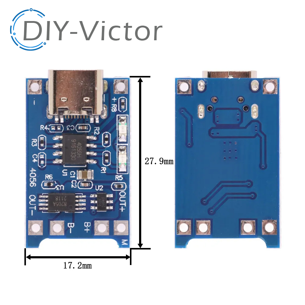 بطارية ليثيوم شحن المجلس لاردو - مراجعة Tp4056 Module وسعره