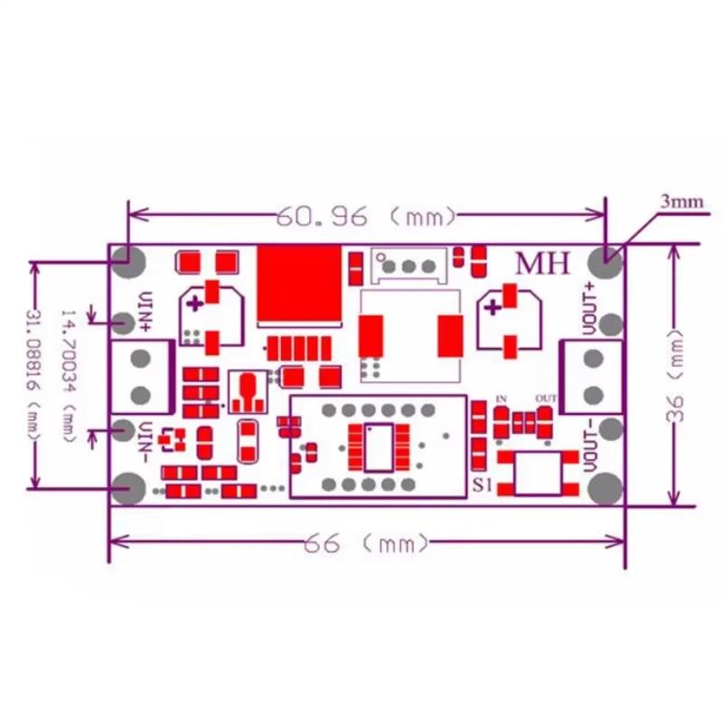 محول طاقة LM2596S 2.5-40V 3A ق - مراجعة Dc Dc Converter وسعره