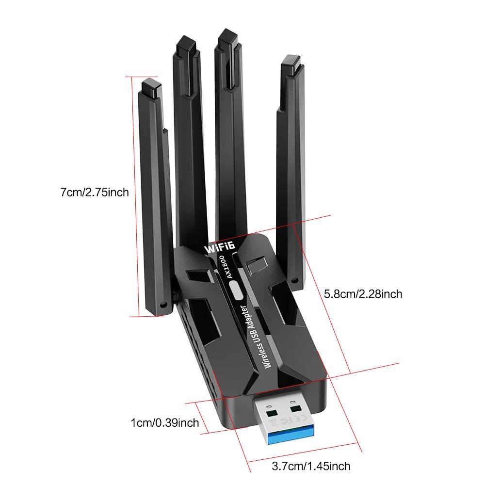 محول واي فاي 6 يو إس بي بسرعة  - مراجعة Antenna 2.4Ghz وسعره