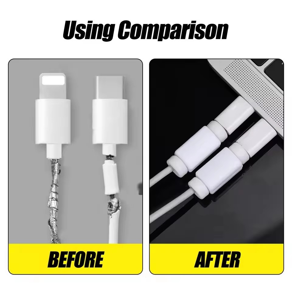 واقي كابل مضاد للكسر، غطاء سيل - مراجعة Micro Usb Cable وسعره