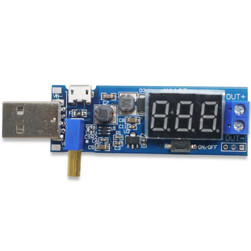 وحدة إمداد طاقة USB لرفع/خفض ا - مراجعة Esp32 Step Down Buck وسعره