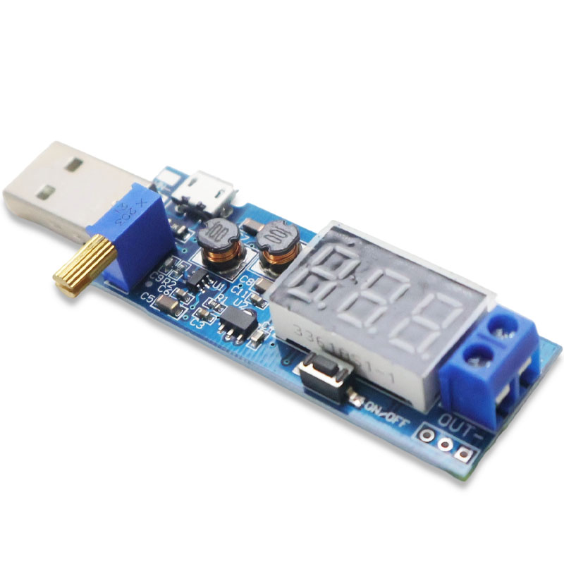 وحدة إمداد طاقة USB لرفع/خفض ا - مراجعة Esp32 Step Down Buck وسعره