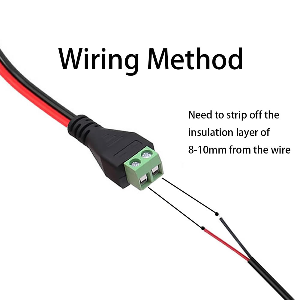 كابل تمديد طاقة بمحول طرفي لول - مراجعة Screw Terminal Block وسعره