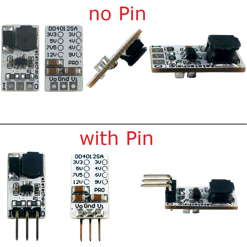 3 قطع محول تيار مستمر صغير (DC - مراجعة Ams1117 Module وسعره
