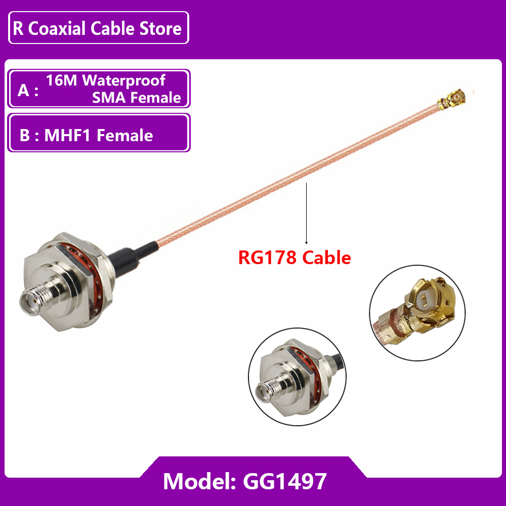 1 قطعة محول كابل تمديد هوائي و - مراجعة Ipex Connector وسعره